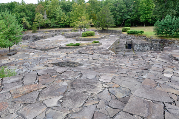 part of the main ramp to the Monolith